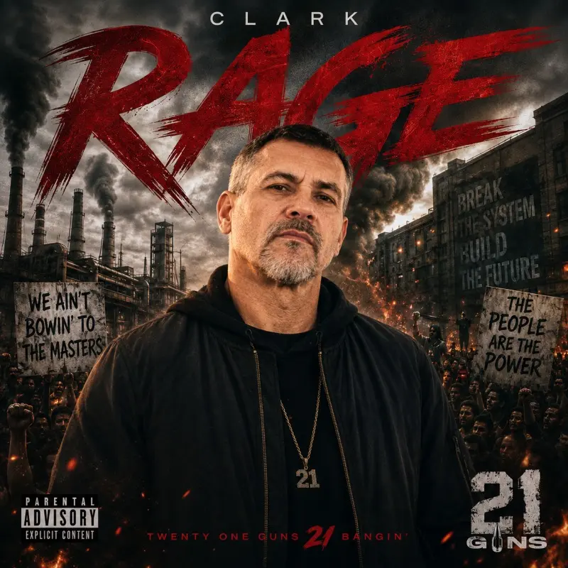 Rage by Clark album artwork