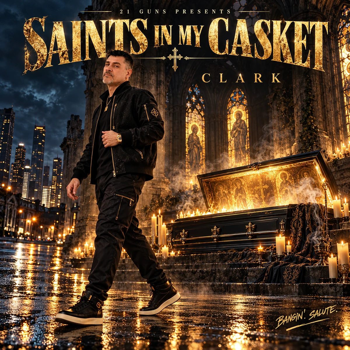 Saints In My Casket by Clark album artwork